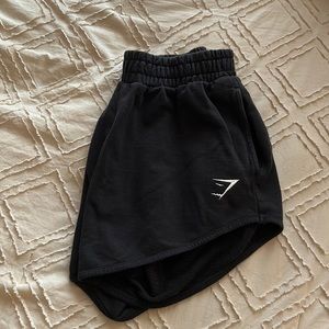 Gymshark Black Sweat Shorts